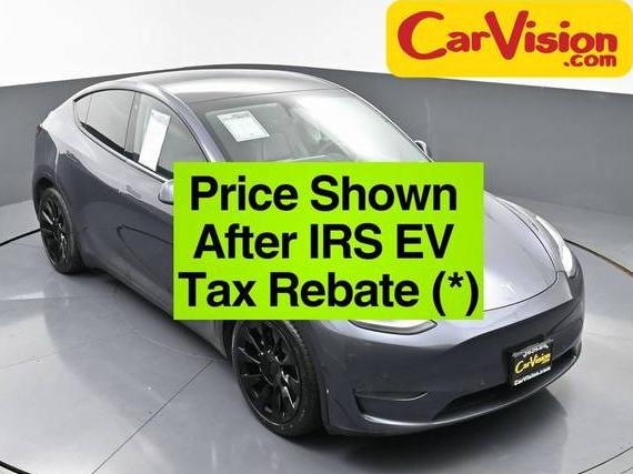 TESLA MODEL Y 2020 5YJYGDEFXLF003304 image
